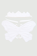 Butterfly Wings & Crown Bundle - White