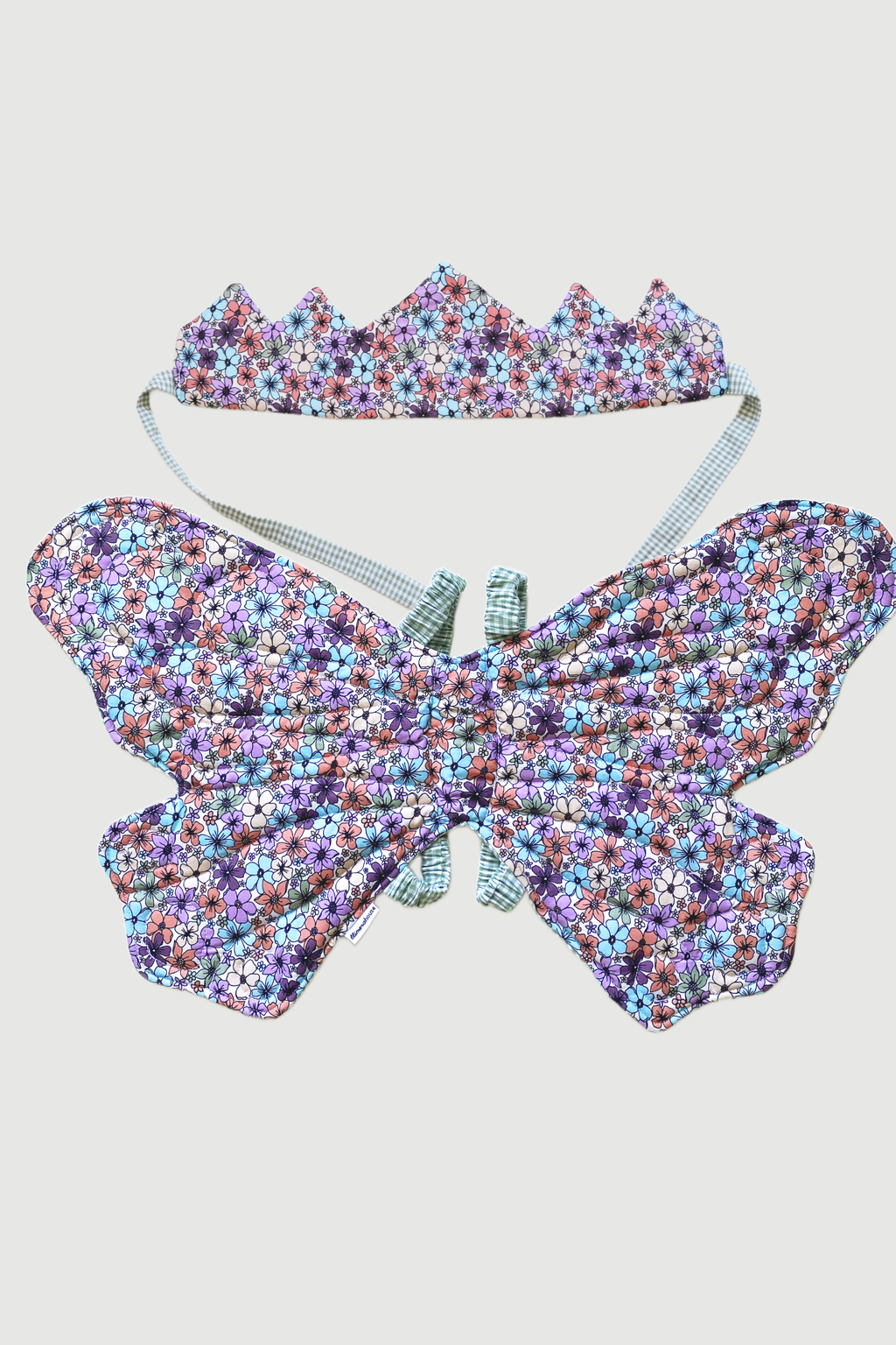 Butterfly Wings & Crown Bundle - Reversible Print