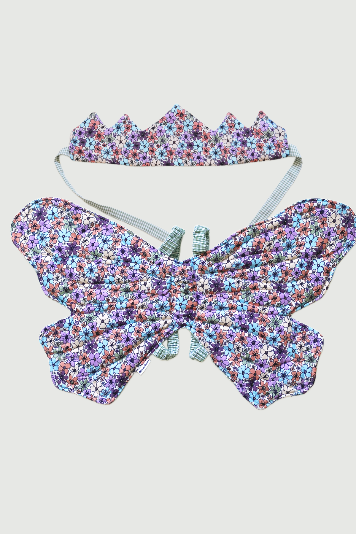 Butterfly Wings & Crown Bundle - Reversible Print