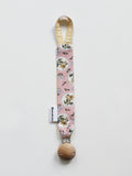 Pacifier Clip - Yellow Gingham