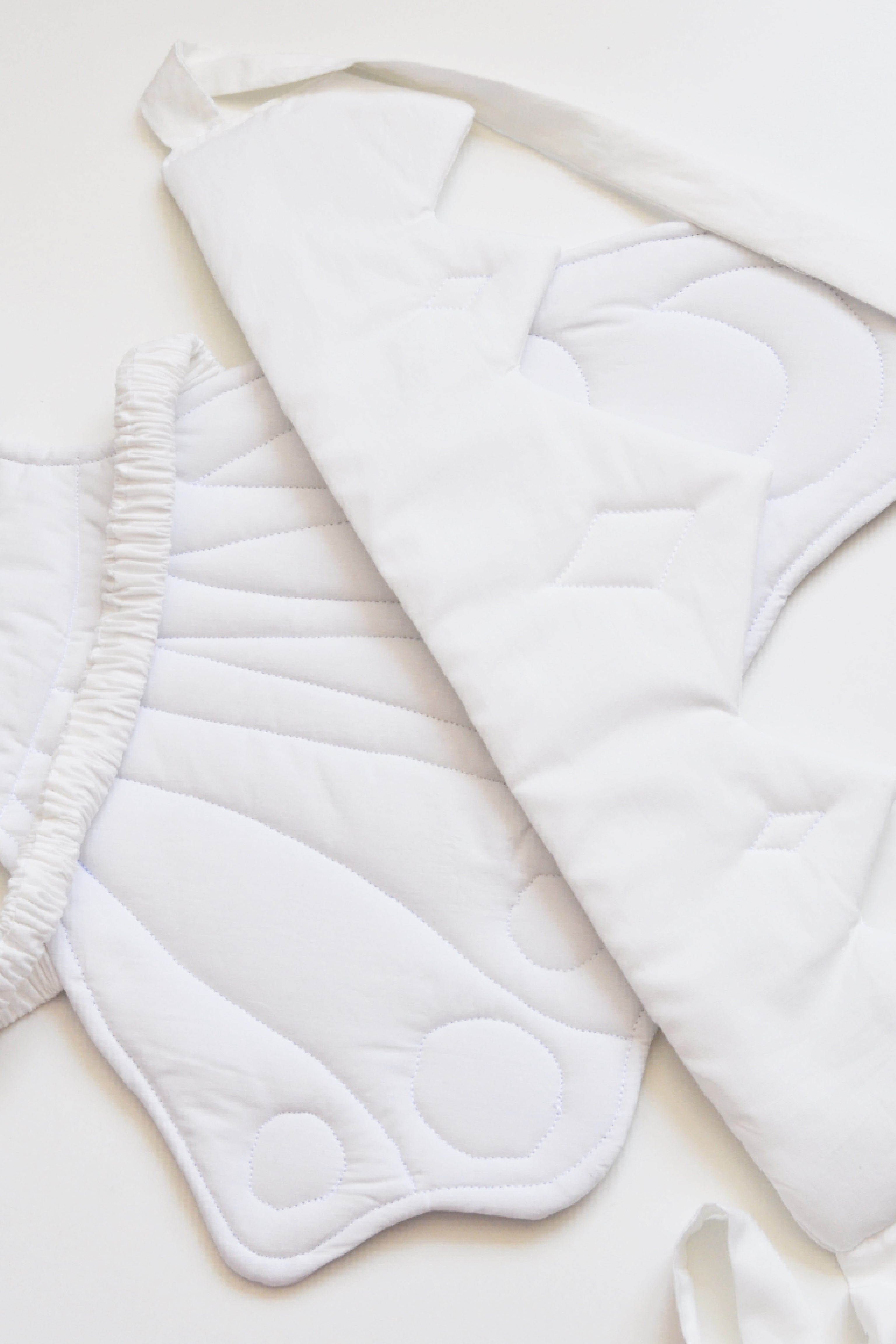 Butterfly Wings & Crown Bundle - White